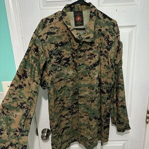 Camo military shirt